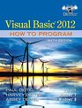 Visual Basic 2012 How to Program