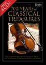 700 Years of Classical Treasures The Complete History of Classical MusicThe Composers Their Instruments and Works
