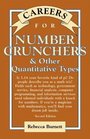 Careers for Number Crunchers  Other QuantitativeTypes