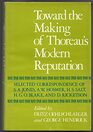 Toward the Making of Thoreau's Modern Reputation Selected Correspondence of SA Jones AW Hosmer HS Salt HGO Blake and D Ricketson