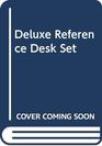 Deluxe Reference Desk Set a two volume dictionary and thesaurus set