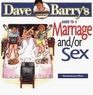 Dave Barry's Guide to Marriage and/or Sex