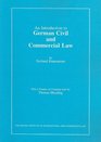 Introduction to German Civil And Commercial Law