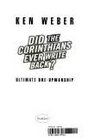 Did The Corinthians Ever Write Back Ultimate OneUpmanship