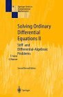 Solving Ordinary Differential Equations Stiff and Differential Algebraic Problems v 2