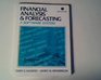 Financial Analysis and Forecasting A Software System/Book and Disk
