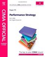 CIMA Official Learning System Performance Strategy Sixth Edition