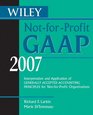 Wiley NotforProfit GAAP 2007 Interpretation and Application of Generally Accepted Accounting Principles for NotforProfit Organizations