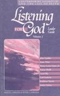 Listening for God  Contemporary Literature and the Life of Faith Volume 2