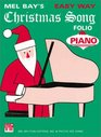 Mel Bay Easy Way Christmas Song Folio/Piano