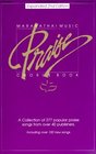 Maranatha music Prasie chorus book