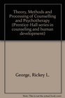 Theory Methods and Processing of Counselling and Psychotherapy