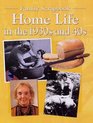 Home Life in the 1930s and 40s