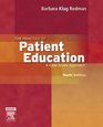 The Practice of Patient Education A Case Study Approach