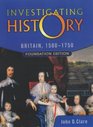 Investigating History Foundation Edition Britain 15001750