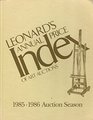Leonard's ANNUAL Price Index of Art Auctions Volume 6