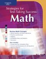 Strategies for TestTaking Success Math