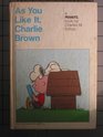 As You Like It Charlie Brown