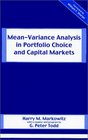 MeanVariance Analysis in Portfolio Choice and Capital Markets