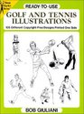 ReadyToUse Golf and Tennis Illustrations 105 Different CopyrightFree Designs Printed One Side