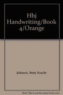 Hbj Handwriting/Book 4/Orange