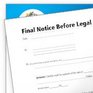 Final Notice Before Legal Action