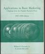 Applications in Basic Marketing 19971998 Edition  Clippings from the Popular Business Press