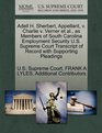 Adell H Sherbert Appellant v Charlie v Verner et al as Members of South Carolina Employment Security US Supreme Court Transcript of Record with Supporting Pleadings