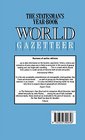 Statesman's YearBook and World Gazetteer Third Edition