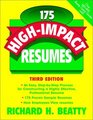 175 HighImpact Resumes 3rd Edition