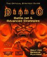 Diablo Battlenet  Advanced Strategies  The Official Strategy Guide
