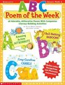 Abc Poem Of The Week