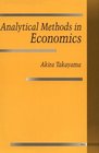 Analytical Methods in Economics