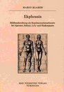 Ekphrasis Bildbeschreibung Als Reprasentationstheorie Bei Spenser Sidney Lyly Und Shakespeare