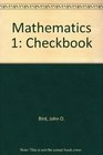 Mathematics 1 Checkbook
