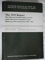 The Final  Interim Reports of the Adults Education Committee of the Ministry of Reconstruction 19181919