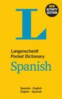 Langenscheidt Pocket Dictionary Spanish SpanishEnglish/EnglishSpanish