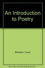 An Introduction to Poetry