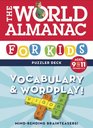 World Almanac Puzzler Deck Vocabulary  Wordplay Ages 911  Grades 45