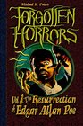Forgotten Horrors Vol 8 The Resurrection of Edgar Allan Poe