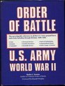 Order of Battle US Army World War II