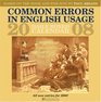 Common Errors in English Usage