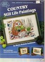 Country Still Life Paintings  Cross Stitch