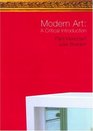 Modern Art A Critical Introduction