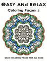 Easy and Relax Coloring pages 2