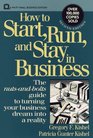 How to Start Run and Stay in Business 2nd Edition