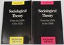 Sociological Theory From the 1850s to the 1920s