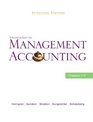 Introduction to Management Accounting Ch's 117