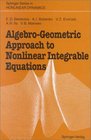 AlgebroGeometric Approach to Nonlinear Integrable Equations