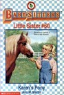 Karen's Pony (Baby-Sitters Little Sister)